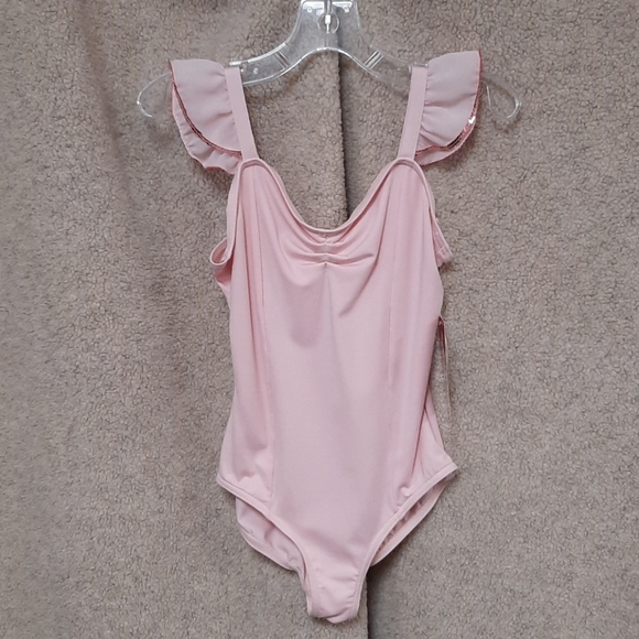 Capezio Flutter Sleeve Camisole Leotard - Picture 1 of 8